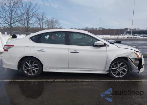 2013 Nissan Sentra Sr from USA, damaged, VIN 3N1AB7APXDL717777